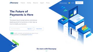 
                            1. Razorpay - Best Payment Gateway for Online Payments - India - Razorpay Portal