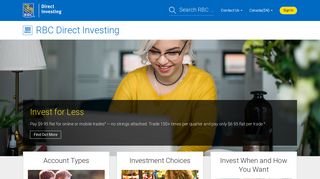 
RBC Direct Investing: Online Investing and Trading  
