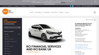 
                            6. RCI Financial Services United Kingdom : UK subsidiary | RCI ... - Renault Finance Uk Portal