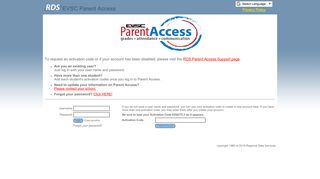 
                            1. RDS Parent Access Login - EVSC