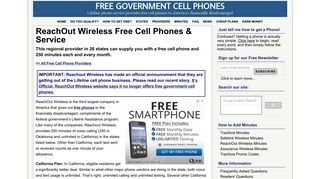 
                            1. ReachOut Wireless free cell phones from the government - Reachout Wireless Sign In