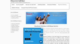 
                            5. Reachout Wireless - Get a Free Cell Phone and Cell Phone ... - Reachout Wireless Sign In