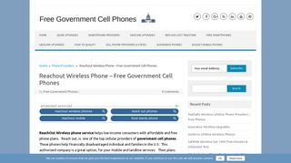 
                            3. Reachout Wireless Phone - Free Government Cell Phones - Reachout Wireless Sign In