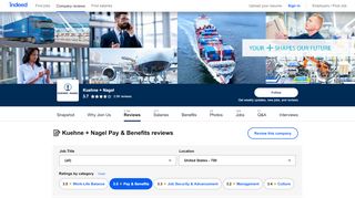 
                            7. Read more Kuehne + Nagel reviews about Pay & Benefits - Kuehne Nagel Employee Portal