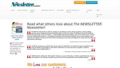 Read what our customers have to say about The NEWSLETTER ...