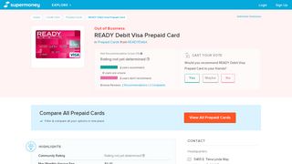 
READY Debit Visa Prepaid Card Reviews (Jan. 2020 ...
