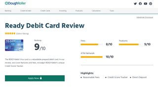 
READYdebit Prepaid Visa Card Review - The Dough Roller
