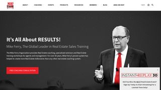 
                            1. Real Estate Coaching | Mike Ferry | Real Estate Sales Training - Mikeferry Portal