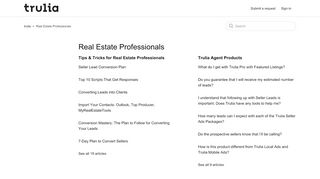
                            4. Real Estate Professionals – trulia - Trulia Real Estate Agent Portal