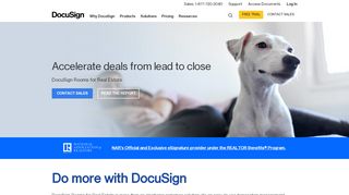 
                            2. Real Estate Transaction Management | DocuSign - Docusign Transaction Room Portal Page