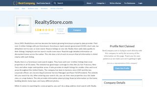 
                            6. RealtyStore.com Reviews | BestCompany.com - Realtystore Com Portal