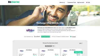 
                            5. Recharge USA Ultra Mobile phones here! | Recharge - Ultra Mobile Recharge Portal