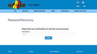 
                            7. Recover Password - Fillaseat Las Vegas - Fillaseat Las Vegas Portal