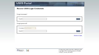 
                            3. Recover USIIS Login Credentials - USIIS Portal - Usiis Portal