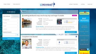 
                            3. Recreational - Crewbay - Find Crew, Find Boats, Find Crewbay - Crewbay Portal