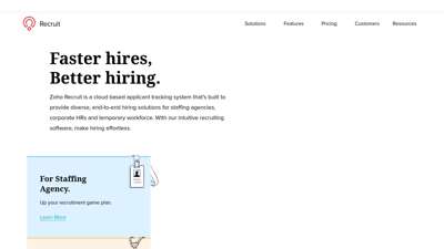 Recruiting System & Hiring Software for Recruiters - Zoho ...