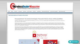 
                            5. Red Pocket Believes Freedom is the Future - Wireless Dealer Magazine - Red Pocket Dealer Portal