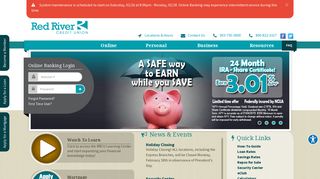 
                            1. Red River Federal Credit Union: Home Page - Www Rrfcu Com Portal