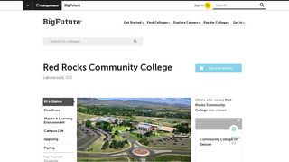 Red Rocks Community College - College Search - The ... - Rrcc Login
