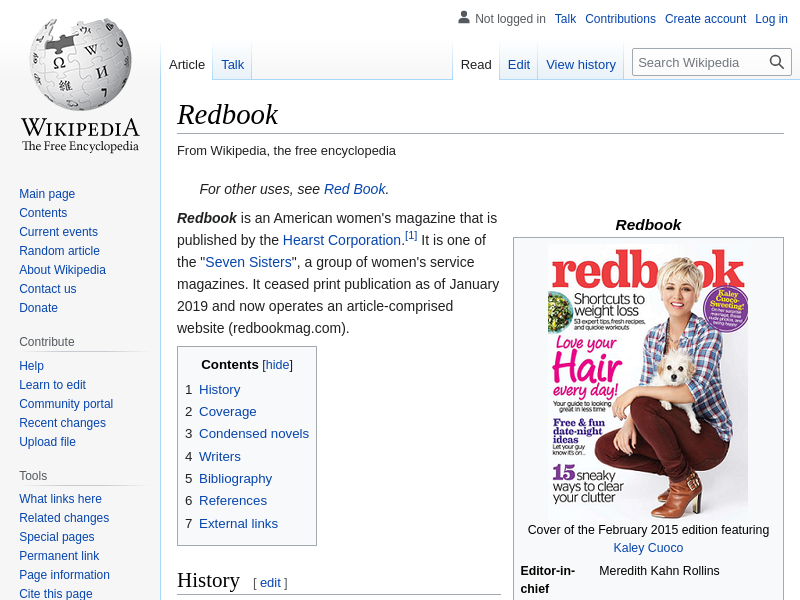 
                            2. Redbook - Wikipedia