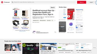 
                            3. Rediffmail account Sign Up - Create New Rediff ... - Pinterest - Rediffmail Sign Up Mobile