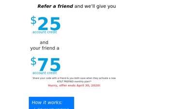 Refer A Friend - AT&T