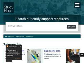 
                            7. Referencing | StudyHub - Study Hub | StudyHub