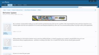 Refresher Update | The PokeGym - Pokemon Tcg Portal Problems