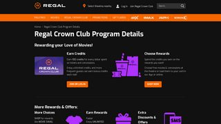 
                            2. Regal Crown Club Program Details | Regal Theatres - Crown Club Portal