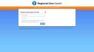 
                            5. Regional One Health - Home - Regional One Patient Portal