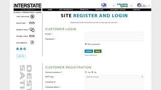 
                            5. Register and Login - Interstate Optical - Interstate Capital Portal