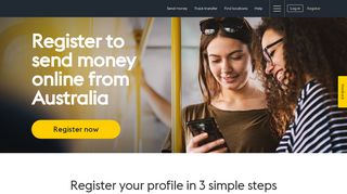 Register and send money from Australia | Western Union - Westernunion Com Au Portal