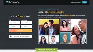
                            5. Register Dating: eharmony Singles in Register, GA - Eharmony Portal My Profile