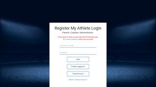 
                            8. Register My Athlete Login - Aia Myservice Portal