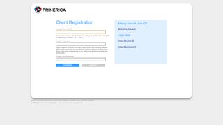 Register - My Primerica - Primerica Online Portal Representatives