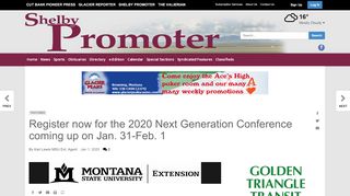 
Register now for the 2020 Next Generation Conference ...  
