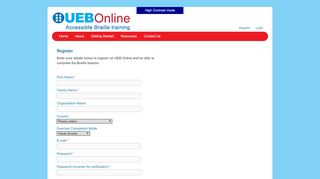 
                            3. Register - UEB Online - Ueb Online Portal