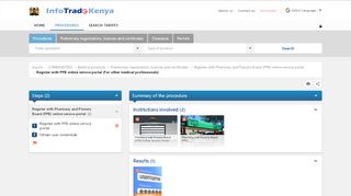 
                            8. Register with PPB online service portal - InfoTradeKenya Portal - Ppb Kenya Online Portal