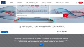 
                            7. Registering Sunny WebBox on Sunny Portal - SMA Online ... - Sunny Portal Sma Portal