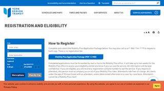 
                            5. Registration and Eligibility - YRT - Yrt Mobility Plus Portal