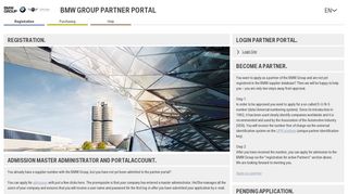 
                            2. Registration - BMW Group Partner Portal - bmw.com - Bmw Intranet Login