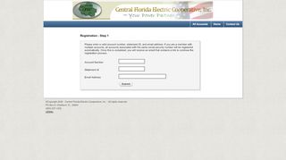
                            3. Registration - Central Florida Electric Cooperative, Inc. - Cfec Portal