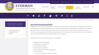 
                            6. Registration for New & Returning Students - Everman ISD - Skyward Everman Isd Portal