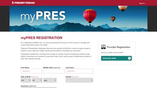 
                            7. Registration | Presbyterian Healthcare Services - myPRES - Phs Org Email Portal