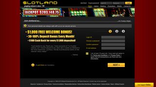 Registration - Slotland - Slotland Mobile Casino Portal