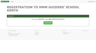 
                            6. REGISTRATION TO MMM GUIDERS' SCHOOL KENYA ... - Mmm Kenya Portal Page