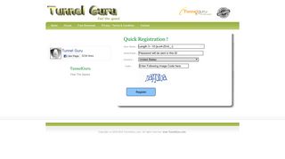 
                            2. Registration - TunnelGuru - Tunnelguru Portal