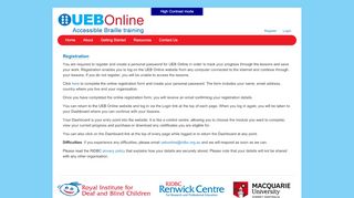 
                            4. Registration - UEB Online - Ueb Online Portal