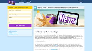 
                            4. Reisebüro Login - Holiday Extras - Abc Holiday Extras Agent Portal