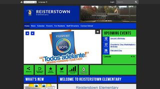
                            5. Reisterstown Elementary: Home - Rosedale School Loop Portal